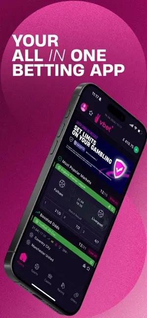 application mobile de VBet Casino